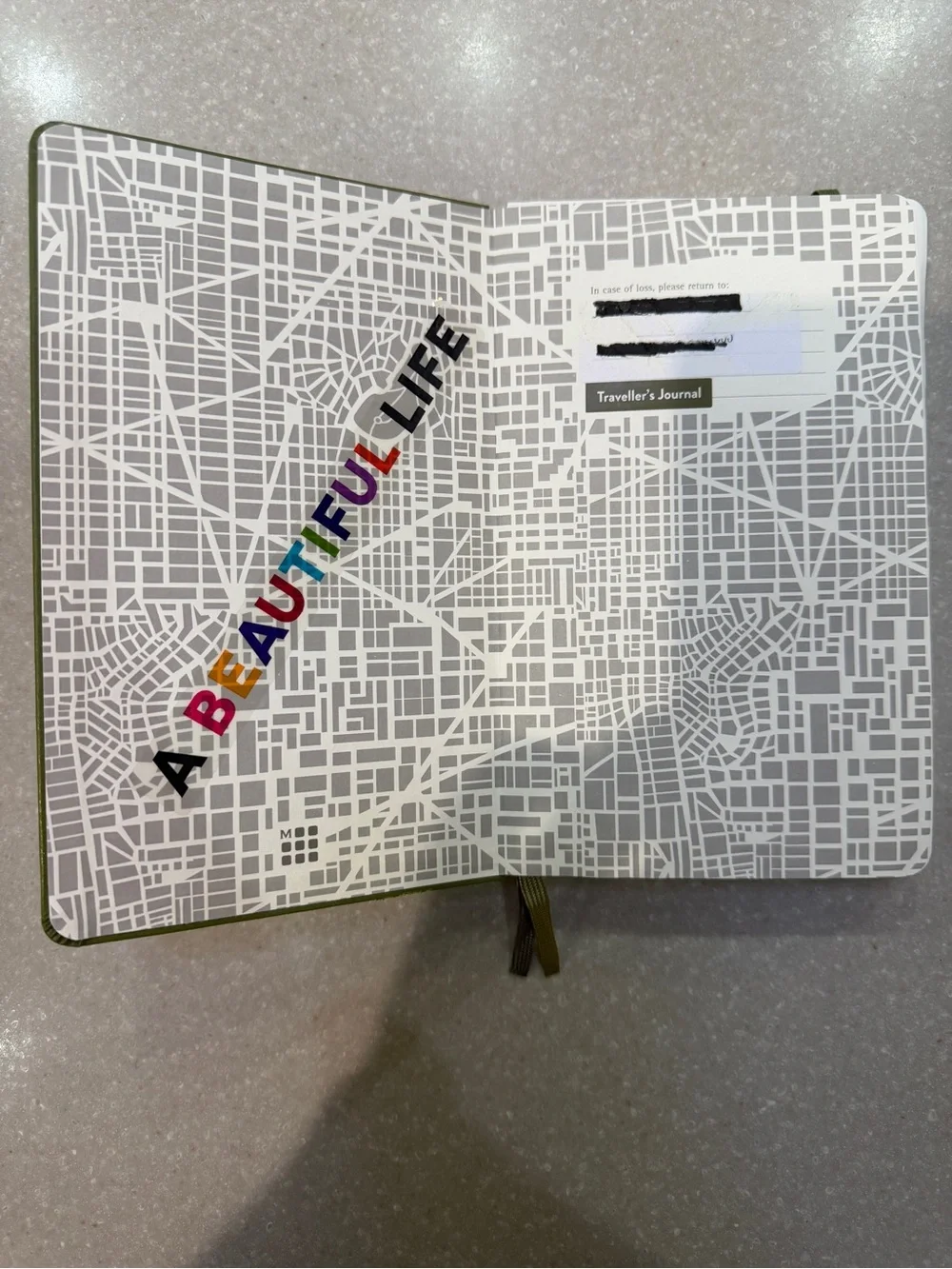 Moleskine Traveller’s Journal In Green